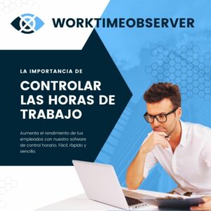 control de horas de trabajo.