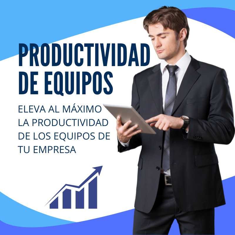 Productividad de equipos. Software de mejora de productividad de los equipos de la empresa